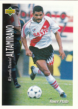 Ricardo Daniel Altamirano River Plate 1995 Upper Deck Futbol Argentina #57